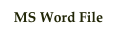 MS Word File